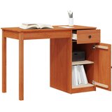  Stol s ladicama Vosak Smeđa 100 x 50 x 74 cm Masivna borovina - Vosak smeđa | shoptok.hr
