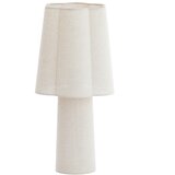 Light & Living Bijela stolna lampa s tekstilnim sjenilom (visina 50 cm) Musaby – Cijene