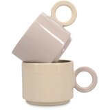 ONA Bež šalica od kamenine 280 ml Lou – | shoptok.hr