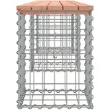  Klupa s gabionskim dizajnom 203x31x42 cm drvo duglazije | shoptok.hr
