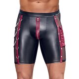 NEK Tight-fitting Cool Matte Look Pants 2133539 Black-Red S Cijene