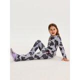 Sinsay Pamučne flare hlače s vezenjem Minnie Mouse | shoptok.hr