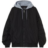 Cropp - Jakna bomber - Črna Cene
