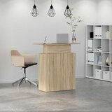  Recepcijski stol Sonoma hrast 100x40x104 cm Konstruirano drvo | shoptok.hr