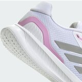 Adidas Tenisice za trčanje 'Runfalcon 5' siva / roza / bijela | shoptok.hr