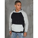 DStreet Bluza męska basic z kapturem czarna | Shoptok.si