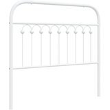 vidaXL Metalno uzglavlje bijelo 100 cm Cijene