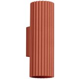 Nice Lamps Opečnato oranžna stenska svetilka Gleam – | Shoptok.si