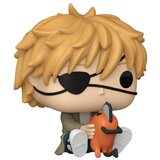 Funko bobble figure anime - chainsaw man pop! - denji with pochita Cene