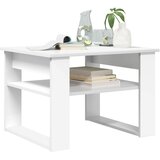  Kava Stol s pohranom Bijelo 64 x 54 x 44 cm Konstruirano drvo | Eponuda.com