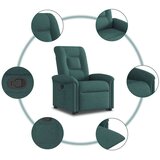  Naslonjač na podizanje od tkanine tamnozeleni - Tamnozelena 1 Ručno guranje unatrag Ne | shoptok.hr