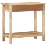 vidaXL Konzolna mizica 80x35x74 cm trden mangov les | Shoptok.si