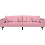 SOFA Ružičasta 250 x 77 x 76 cm Baršun | shoptok.hr