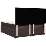  Krevet s oprugama i madracem tamnosmeđi 180x200 cm tkanina | shoptok.hr