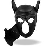 INTOYOU BDSM LINE BDSM Line Hound Dog Hood with Removable Muzzle Black | shoptok.hr