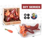 MRX TOYS Merx igračka sastavi avion, crveni Cijene