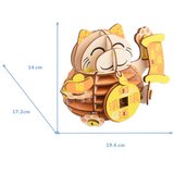  3d drvena slagalica - Srećna maca | ePonuda.com