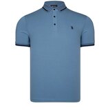 Dewberry T8586 MENS POLO COLLAR T-SHIRT-LIGHT BLUE Cijene