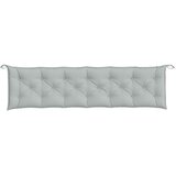  Jastuci za vrtnu klupu 2 kom svjetlosivi 200x50x7 cm tkanine | Eponuda.com