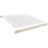 vidaXL Tenda iz platna 500x300 cm krem, (20611054) | Shoptok.si