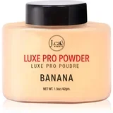 Luxe Pro fiksacijski puder v prahu z mat učinkom odtenek 101 Banana 42 g