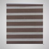 vidaXL Črtasti Zebra Rolo / Senčilo velikost 100 x 175 cm Kavna barva Cene