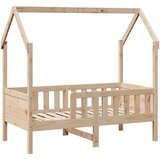 vidaXL Otroški posteljni okvir 70x140 cm trdna borovina | Shoptok.si