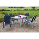 Gardenson Vrtni Set Amalfi, 5-delni, Raztegljiva Miza | Shoptok.si