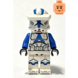 Lego Star Wars sw1248 Clone Trooper Specialist, 501st Legion (Phase 2) - Blue Arms, Macrobinoculars, Nougat Head, Helmet with Holes