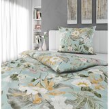 Esposa posteljnina 140/200 cm saten meta zelena Slike