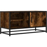Maison Chic TV omarica - TV stojalo - Televizijska omarica sonoma hrast 80x34,5x40 cm inženirski les in kovina, (21701149) Cene
