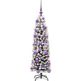 vidaXL Umestno božično drevo Zelena 120 cm PVC in Jeklo in Plastika | Shoptok.si