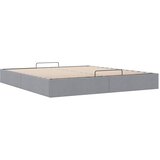  Okvir za krevet bez madraca svjetlosivi 160 x 200 cm od tkanine | shoptok.hr