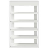 vidaXL Stalak za cipele bijeli 60x30x98 cm izrađeno drvo | shoptok.hr