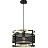  Luster na sajli RIM 1xE27/60W/230V crna/zlatna | Eponuda.com