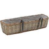 Balkonska sadilica od pruća s PE oblogom 2 kom 60 cm | shoptok.hr