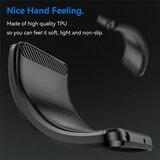 Techsuit Carbon Silicone maska za Honor X6c – crna | shoptok.hr