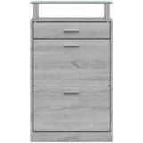  za cipele boja hrasta 63x24x104 cm konstruirano drvo | shoptok.hr