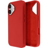 AVIZAR Ohišje MagSafe za iPhone 16 Plus iz visokokakovostnega veganskega usnja, Rdeča, (5000014140) | Shoptok.si