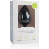 EasyToys - Anal Collection Analni čep Easytoys Diamond Large črn | Shoptok.si