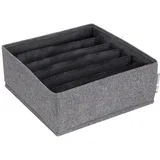 sivi organizator ladica s pretincima Drawer, 29 x 11 cm