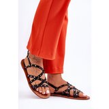 Boto Women's Sandals With Ornaments Black Alemona | ePonuda.com