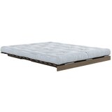 Karup Design Bela/svetlo modra raztegljiva sedežna garnitura 160 cm Roots - | Shoptok.si