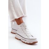 EVENTO White Platform High Top Women's Sneakers Valvia | shoptok.hr
