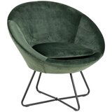 Livetastic FOTELJ, temno zelena tekstil | Shoptok.si