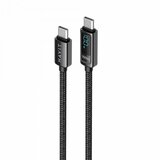 Havit kabel za polnjenje USB-C na USB-C z LCD 100W, 2M | Shoptok.si