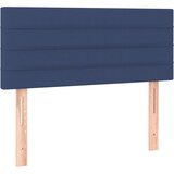 The Living Store posteljno vzglavje modro 80x5x78/88 cm blago - vzglavje, (21418836) | Shoptok.si