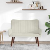 SOFA za dvije osobe Krem 115 x 61 x 87 cm Baršun | shoptok.hr