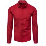DStreet men's elegant burgundy shirt Cene