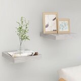 vidaXL Plutajuće zidne police 2 kom boja betona 23 x 23,5 x 3,8 cm MDF Cijene